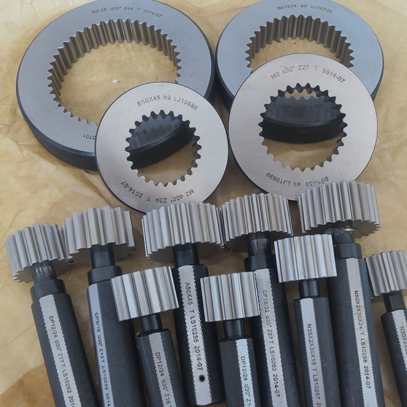 Pengukur plug spline